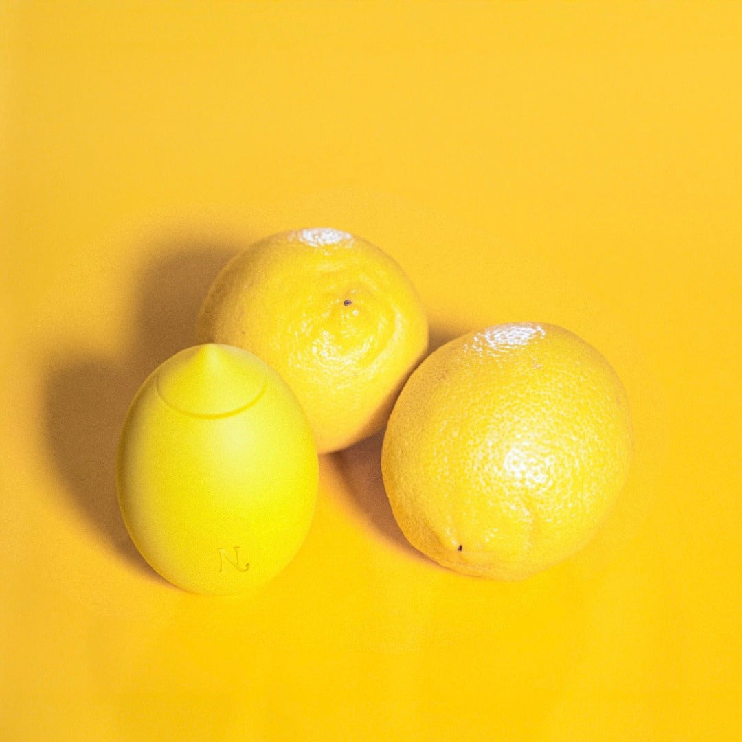 Lem lemon vibrator in hand